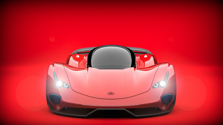 ferrari red studio